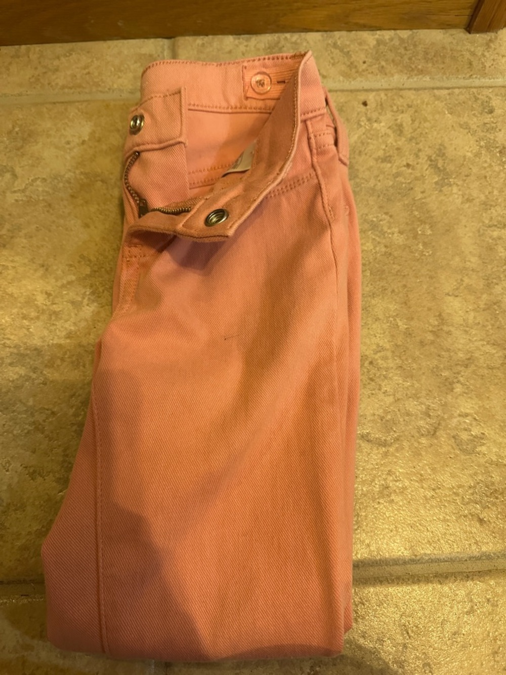 Girls size 7 old navy. Pink Adjustable waist. Ballerina jeggings